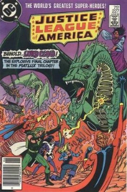 Cover of Justice League of America (Vol 1) #227. One of 250,000 Vintage American Comics on sale from Krypton!