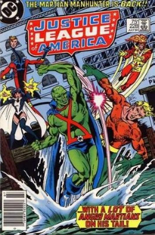 Cover of Justice League of America (Vol 1) #228. One of 250,000 Vintage American Comics on sale from Krypton!