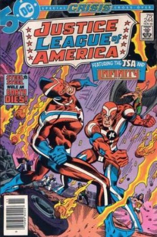 Cover of Justice League of America (Vol 1) #244. One of 250,000 Vintage American Comics on sale from Krypton!