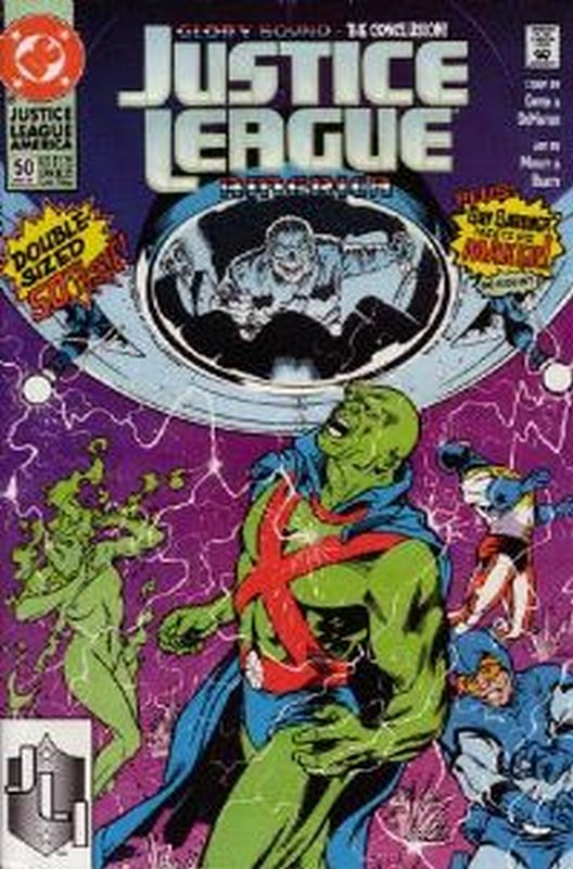 Cover of Justice League (Vol 1) #50. One of 250,000 Vintage American Comics on sale from Krypton!
