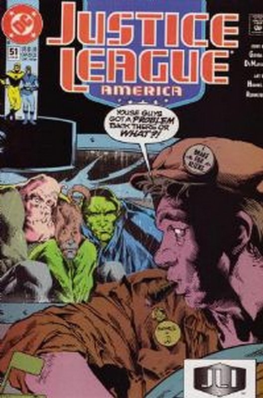 Cover of Justice League (Vol 1) #51. One of 250,000 Vintage American Comics on sale from Krypton!