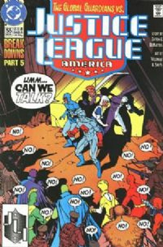 Cover of Justice League (Vol 1) #55. One of 250,000 Vintage American Comics on sale from Krypton!