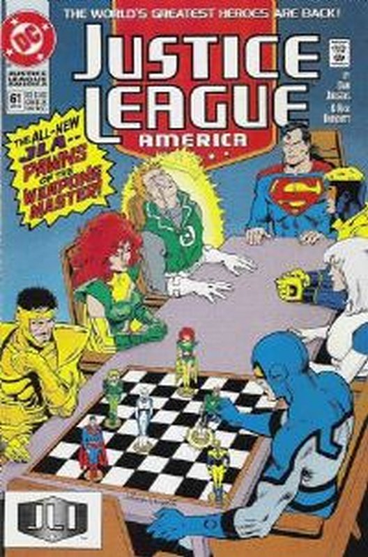 Cover of Justice League (Vol 1) #61. One of 250,000 Vintage American Comics on sale from Krypton!