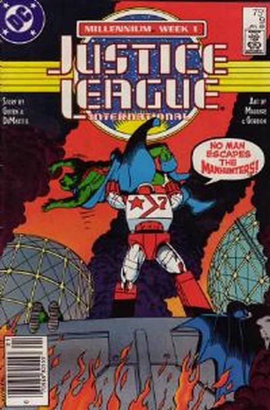 Cover of Justice League (Vol 1) #9. One of 250,000 Vintage American Comics on sale from Krypton!