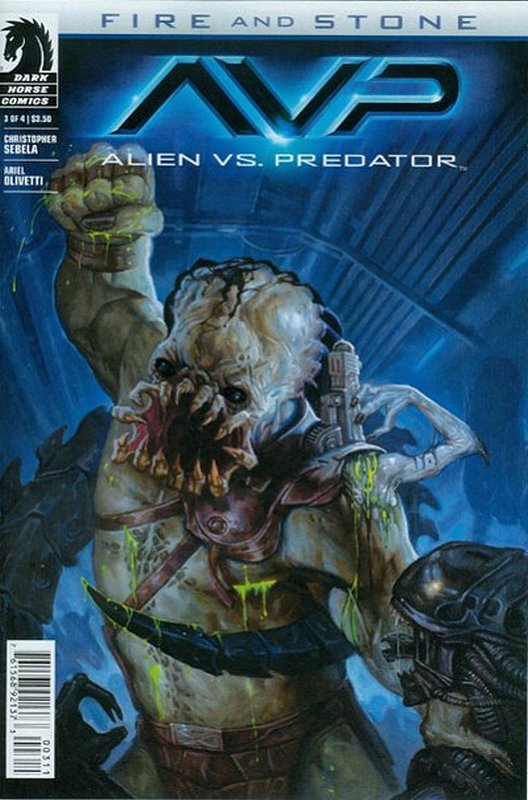 Cover of Aliens vs Predator: Fire & Stone (2014 Ltd) #3. One of 250,000 Vintage American Comics on sale from Krypton!