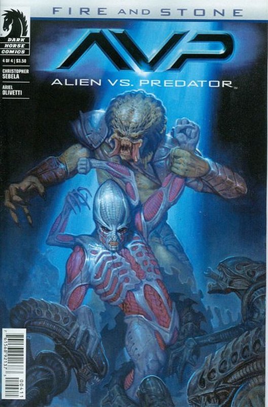 Cover of Aliens vs Predator: Fire & Stone (2014 Ltd) #4. One of 250,000 Vintage American Comics on sale from Krypton!