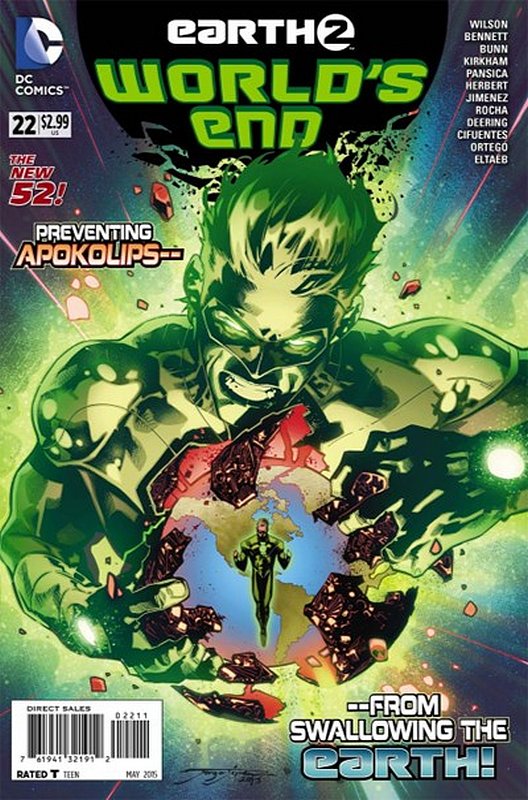 Cover of Earth Two: Worlds End (Vol 1) #22. One of 250,000 Vintage American Comics on sale from Krypton!