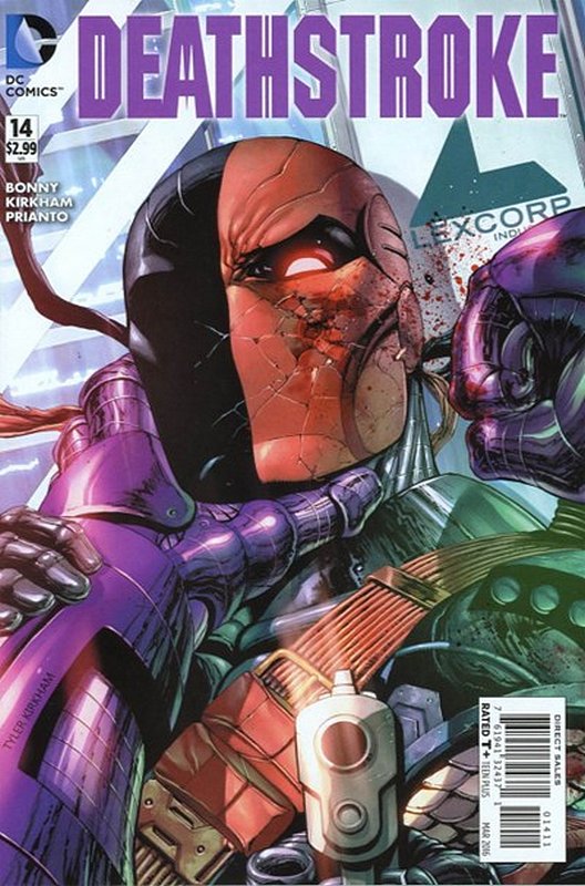 Cover of Deathstroke (Vol 3) #14. One of 250,000 Vintage American Comics on sale from Krypton!