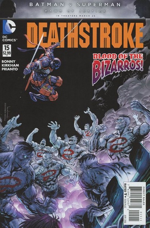 Cover of Deathstroke (Vol 3) #15. One of 250,000 Vintage American Comics on sale from Krypton!
