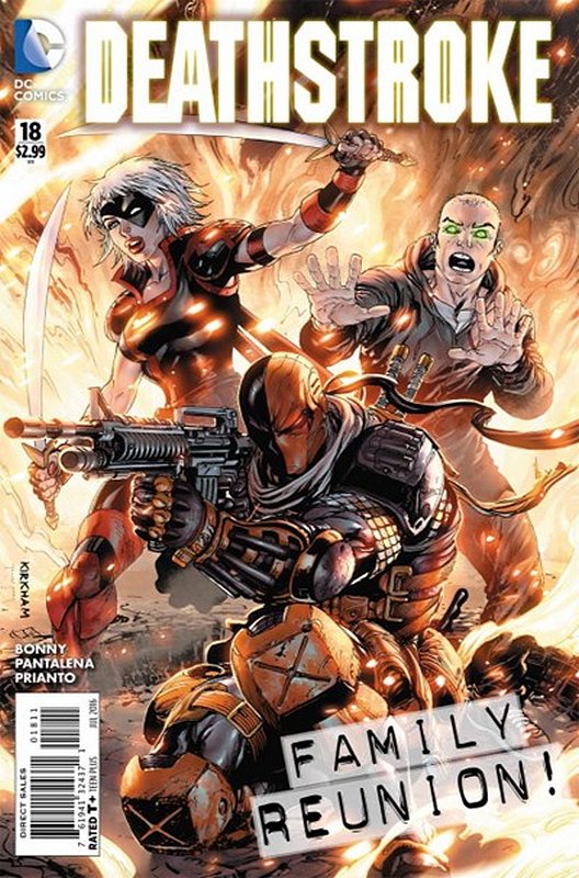 Cover of Deathstroke (Vol 3) #18. One of 250,000 Vintage American Comics on sale from Krypton!