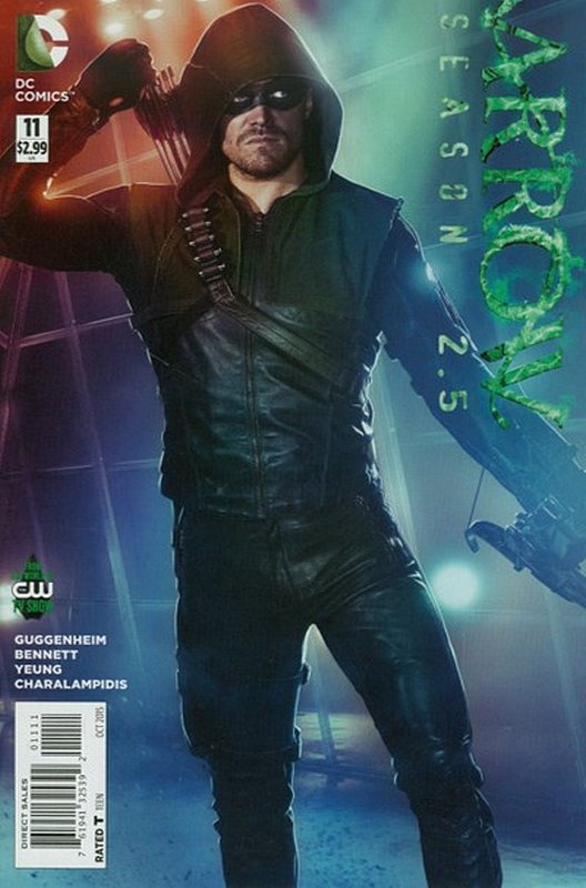 Cover of Arrow: Season 2.5 (Vol 1) #11. One of 250,000 Vintage American Comics on sale from Krypton!