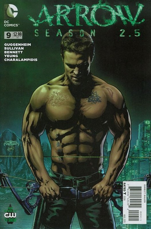 Cover of Arrow: Season 2.5 (Vol 1) #9. One of 250,000 Vintage American Comics on sale from Krypton!