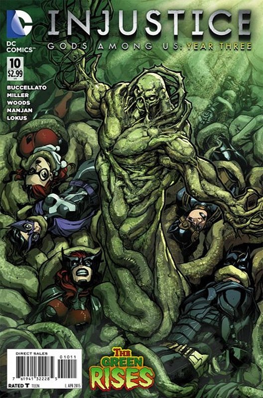Cover of Injustice: Gods Among Us - Year Three #10. One of 250,000 Vintage American Comics on sale from Krypton!