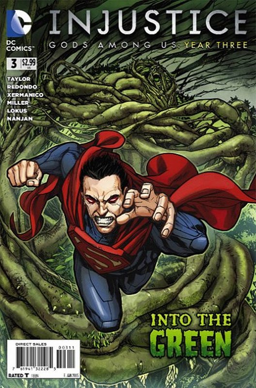 Cover of Injustice: Gods Among Us - Year Three #3. One of 250,000 Vintage American Comics on sale from Krypton!