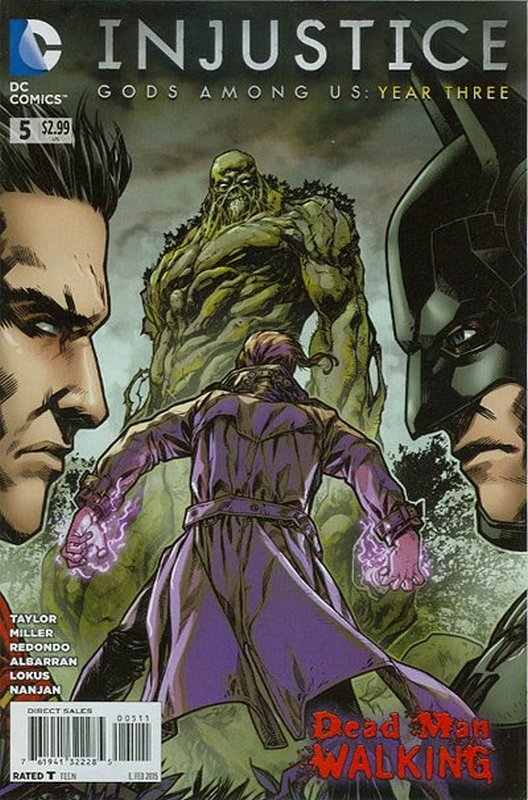 Cover of Injustice: Gods Among Us - Year Three #5. One of 250,000 Vintage American Comics on sale from Krypton!