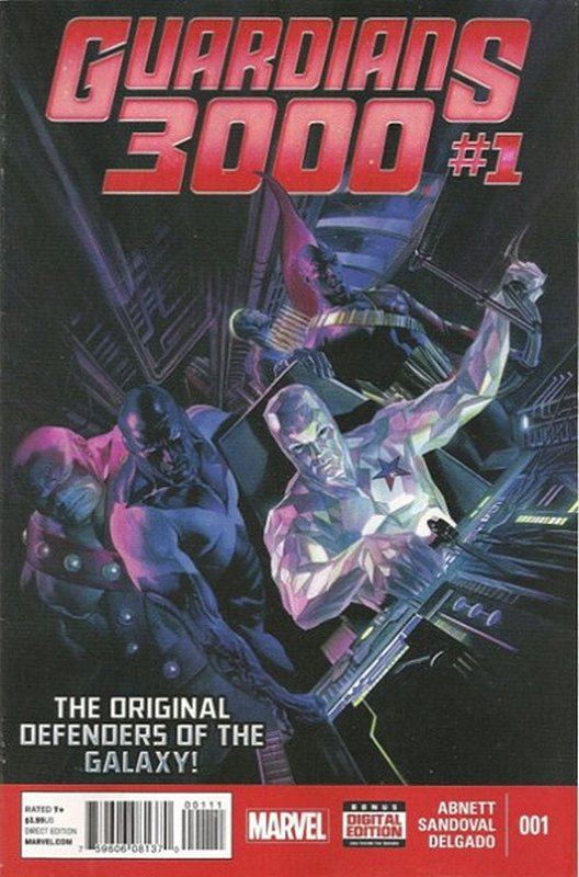 Cover of Guardians 3000 (Vol 1) #1. One of 250,000 Vintage American Comics on sale from Krypton!