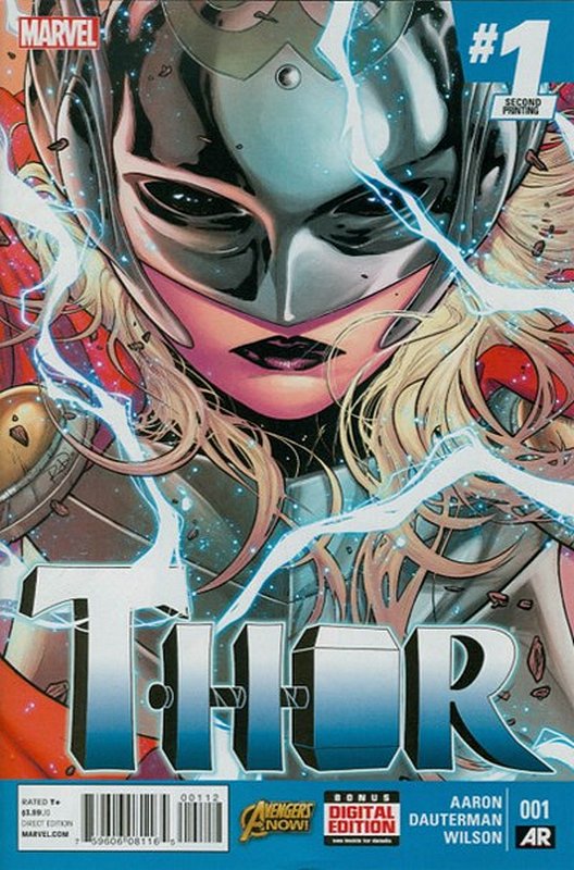 Cover of Thor (Vol 4) #1. One of 250,000 Vintage American Comics on sale from Krypton!