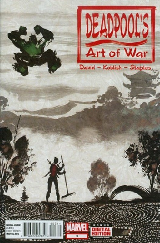 Cover of Deadpool: Art of War (2014 Ltd) #3. One of 250,000 Vintage American Comics on sale from Krypton!