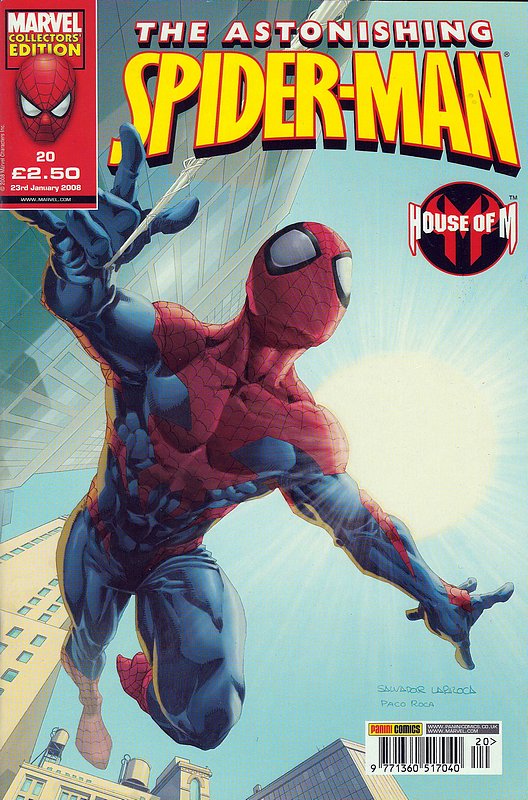 Cover of Astonishing Spider-Man (Vol 2) (UK) #20. One of 250,000 Vintage American Comics on sale from Krypton!