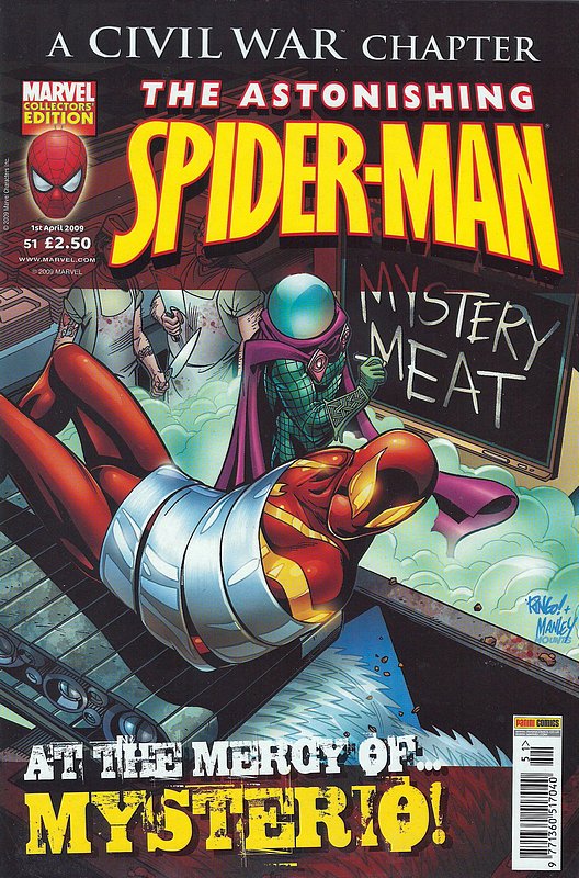 Cover of Astonishing Spider-Man (Vol 2) (UK) #51. One of 250,000 Vintage American Comics on sale from Krypton!