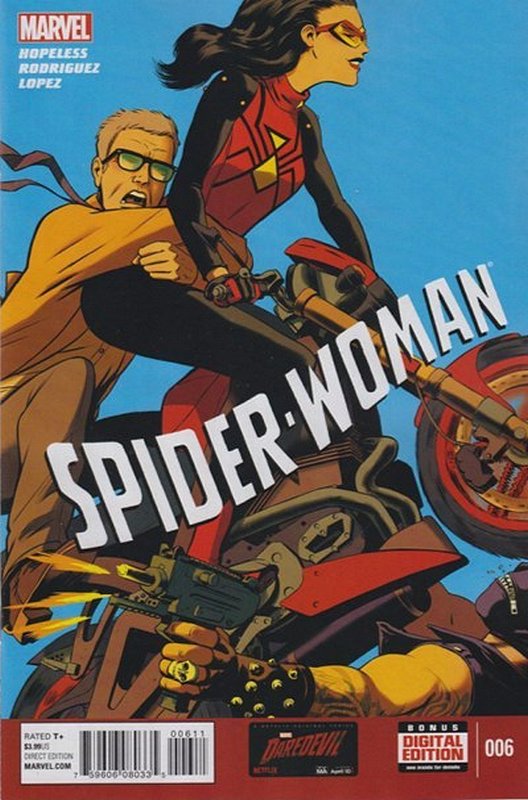 Cover of Spider-Woman (Vol 4) #6. One of 250,000 Vintage American Comics on sale from Krypton!