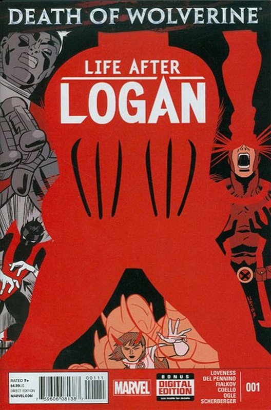 Cover of Death of Wolverine: Life After Logan (2014) #1. One of 250,000 Vintage American Comics on sale from Krypton!