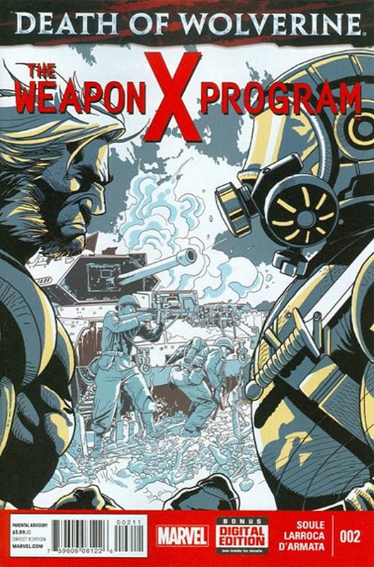 Cover of Death of Wolverine: Weapon X Program (2014 Ltd) #2. One of 250,000 Vintage American Comics on sale from Krypton!