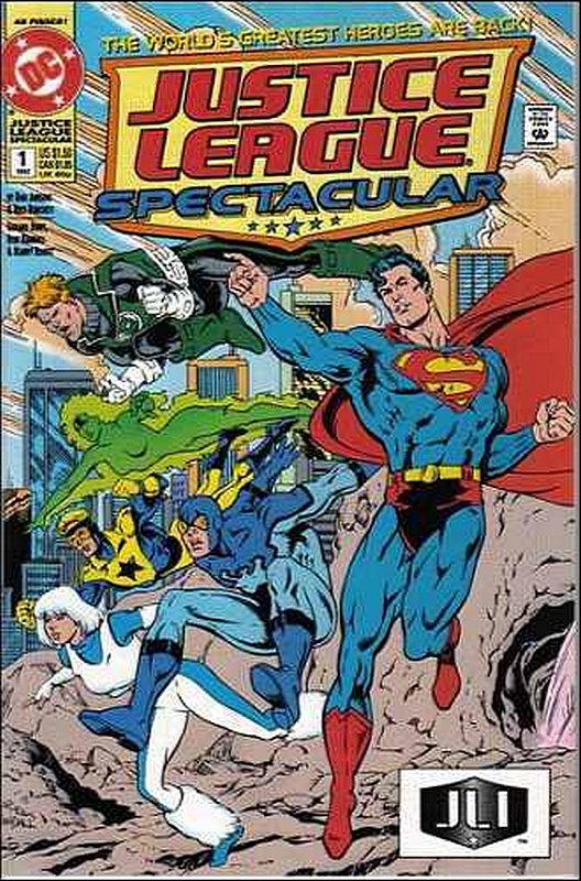 Cover of Justice League Spectacular (1992 One Shot) #1. One of 250,000 Vintage American Comics on sale from Krypton!