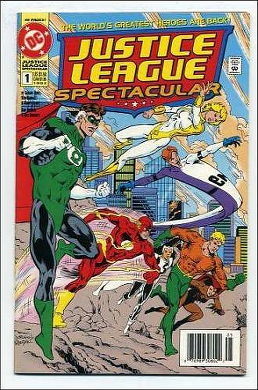 Cover of Justice League Spectacular (1992 One Shot) #1. One of 250,000 Vintage American Comics on sale from Krypton!