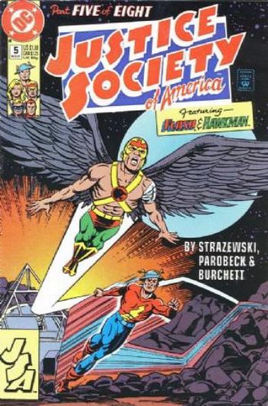 Cover of Justice Society of America (1991 Ltd) #5. One of 250,000 Vintage American Comics on sale from Krypton!