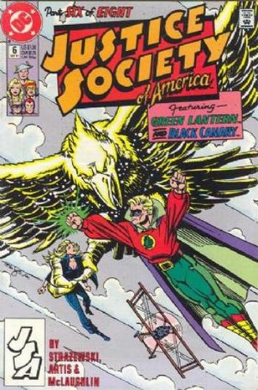 Cover of Justice Society of America (1991 Ltd) #6. One of 250,000 Vintage American Comics on sale from Krypton!