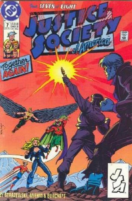 Cover of Justice Society of America (1991 Ltd) #7. One of 250,000 Vintage American Comics on sale from Krypton!