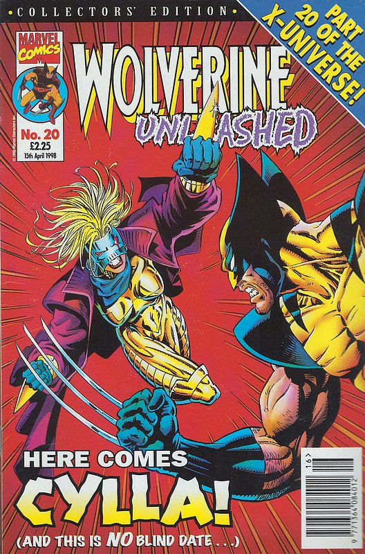 Cover of Wolverine Unleashed (Vol 1) (UK) #20. One of 250,000 Vintage American Comics on sale from Krypton!