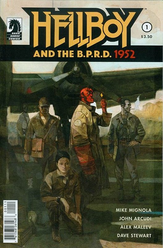 Cover of Hellboy & BPRD: 1952 (2014 Ltd) #1. One of 250,000 Vintage American Comics on sale from Krypton!