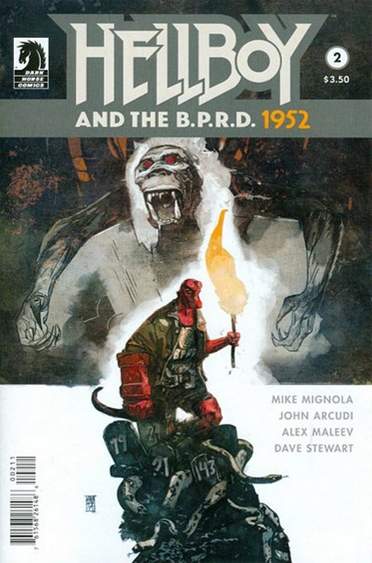 Cover of Hellboy & BPRD: 1952 (2014 Ltd) #2. One of 250,000 Vintage American Comics on sale from Krypton!
