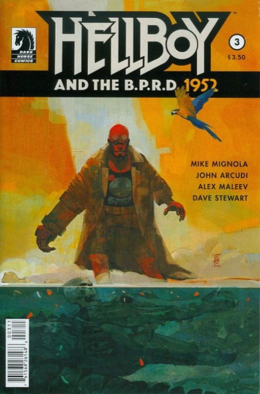 Cover of Hellboy & BPRD: 1952 (2014 Ltd) #3. One of 250,000 Vintage American Comics on sale from Krypton!