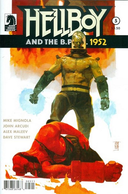Cover of Hellboy & BPRD: 1952 (2014 Ltd) #5. One of 250,000 Vintage American Comics on sale from Krypton!