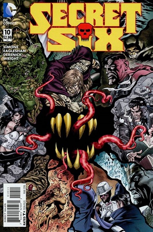 Cover of Secret Six (Vol 3) #10. One of 250,000 Vintage American Comics on sale from Krypton!
