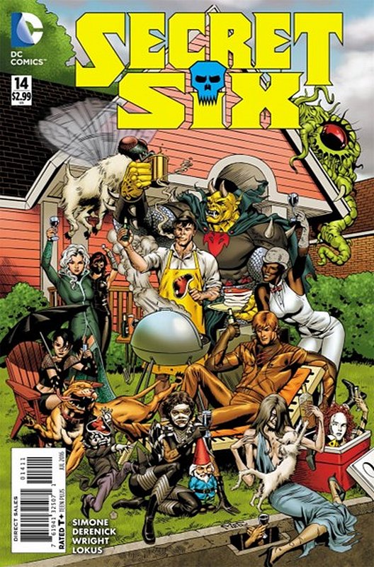 Cover of Secret Six (Vol 3) #14. One of 250,000 Vintage American Comics on sale from Krypton!