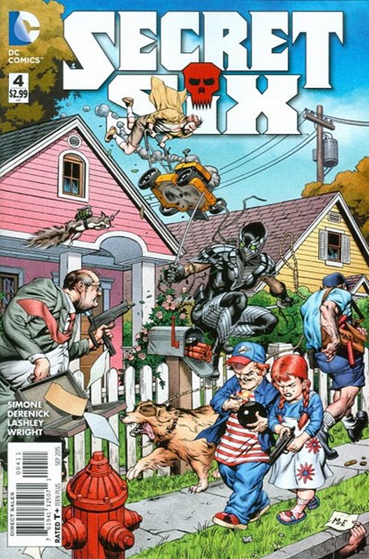 Cover of Secret Six (Vol 3) #4. One of 250,000 Vintage American Comics on sale from Krypton!