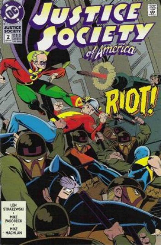 Cover of Justice Society of America (Vol 1) #2. One of 250,000 Vintage American Comics on sale from Krypton!