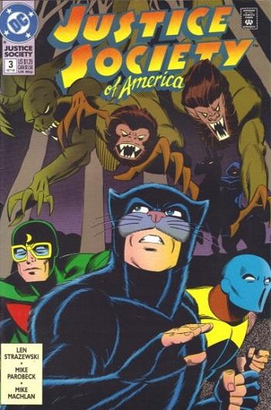 Cover of Justice Society of America (Vol 1) #3. One of 250,000 Vintage American Comics on sale from Krypton!