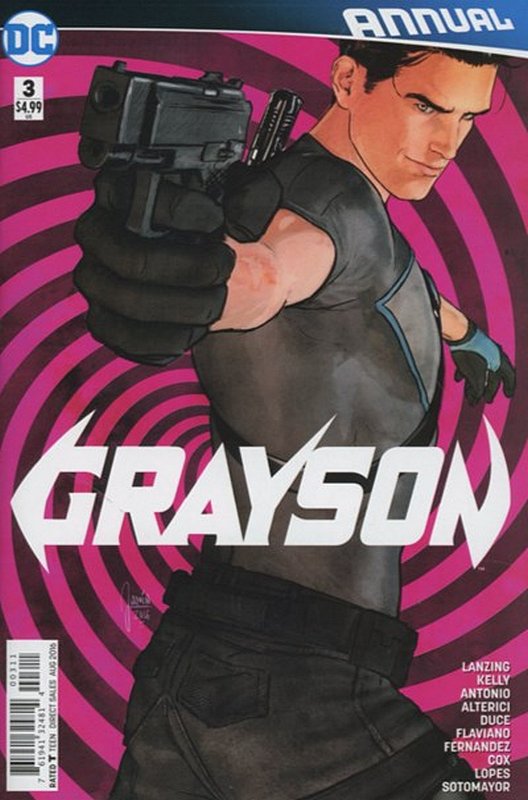 Cover of Grayson Annual (Vol 1) #3. One of 250,000 Vintage American Comics on sale from Krypton!
