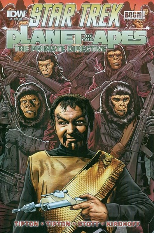 Cover of Star Trek/Planet of the Apes (2015 Ltd) #2. One of 250,000 Vintage American Comics on sale from Krypton!
