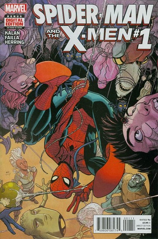 Cover of Spider-Man & X-Men (Vol 1) #1. One of 250,000 Vintage American Comics on sale from Krypton!