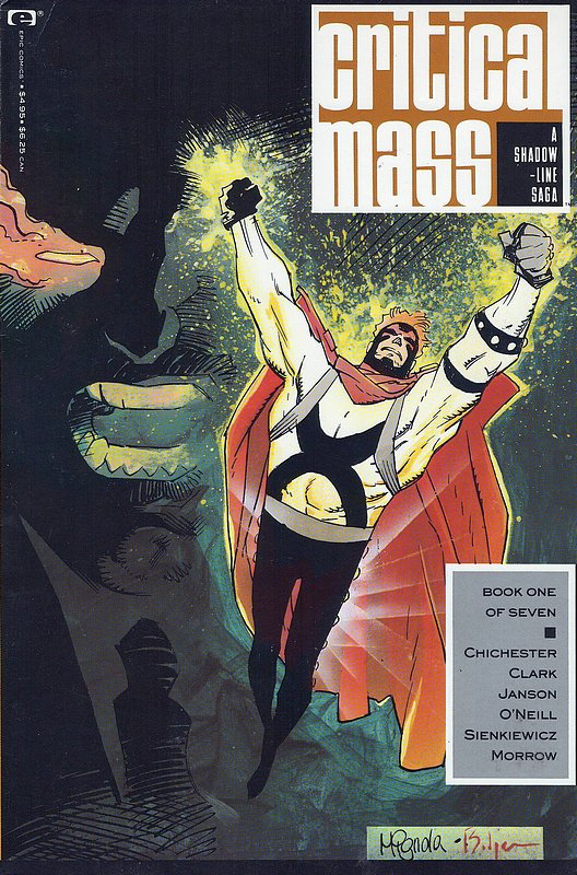 Cover of Critical Mass (1990 Ltd) #1. One of 250,000 Vintage American Comics on sale from Krypton!