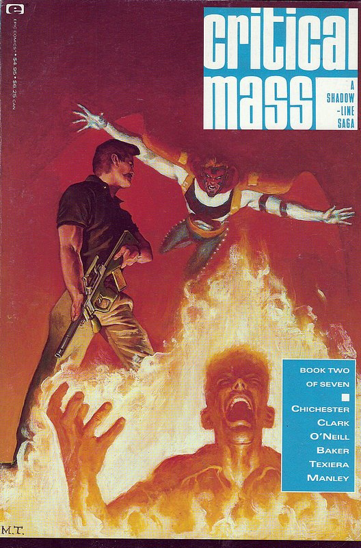 Cover of Critical Mass (1990 Ltd) #2. One of 250,000 Vintage American Comics on sale from Krypton!
