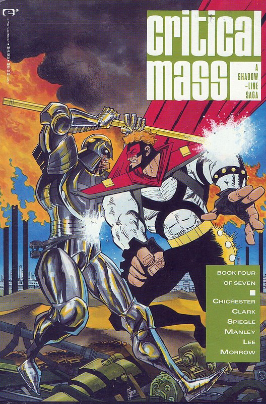 Cover of Critical Mass (1990 Ltd) #4. One of 250,000 Vintage American Comics on sale from Krypton!