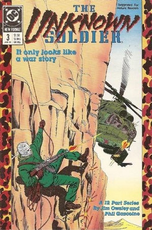 Cover of Unknown Soldier (1989 Ltd) #3. One of 250,000 Vintage American Comics on sale from Krypton!