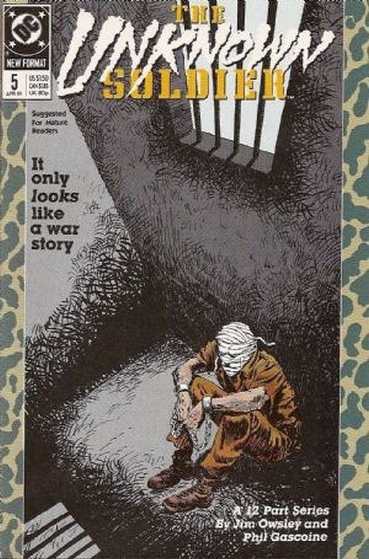 Cover of Unknown Soldier (1989 Ltd) #5. One of 250,000 Vintage American Comics on sale from Krypton!